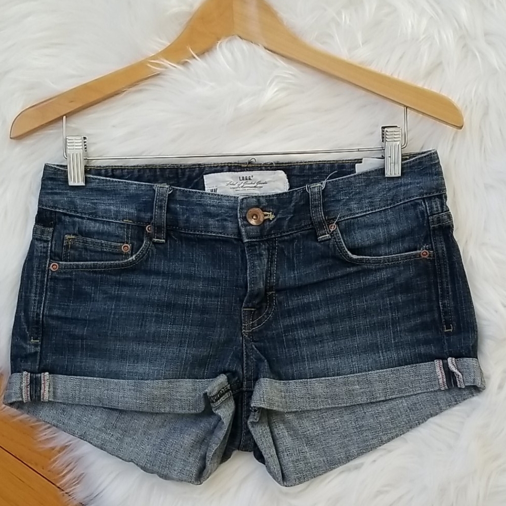 L.O.G.G H&M law rise Denim Jeans Shorts